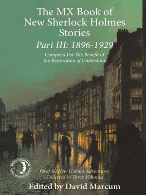 cover image of The MX Book of New Sherlock Holmes Stories Part III